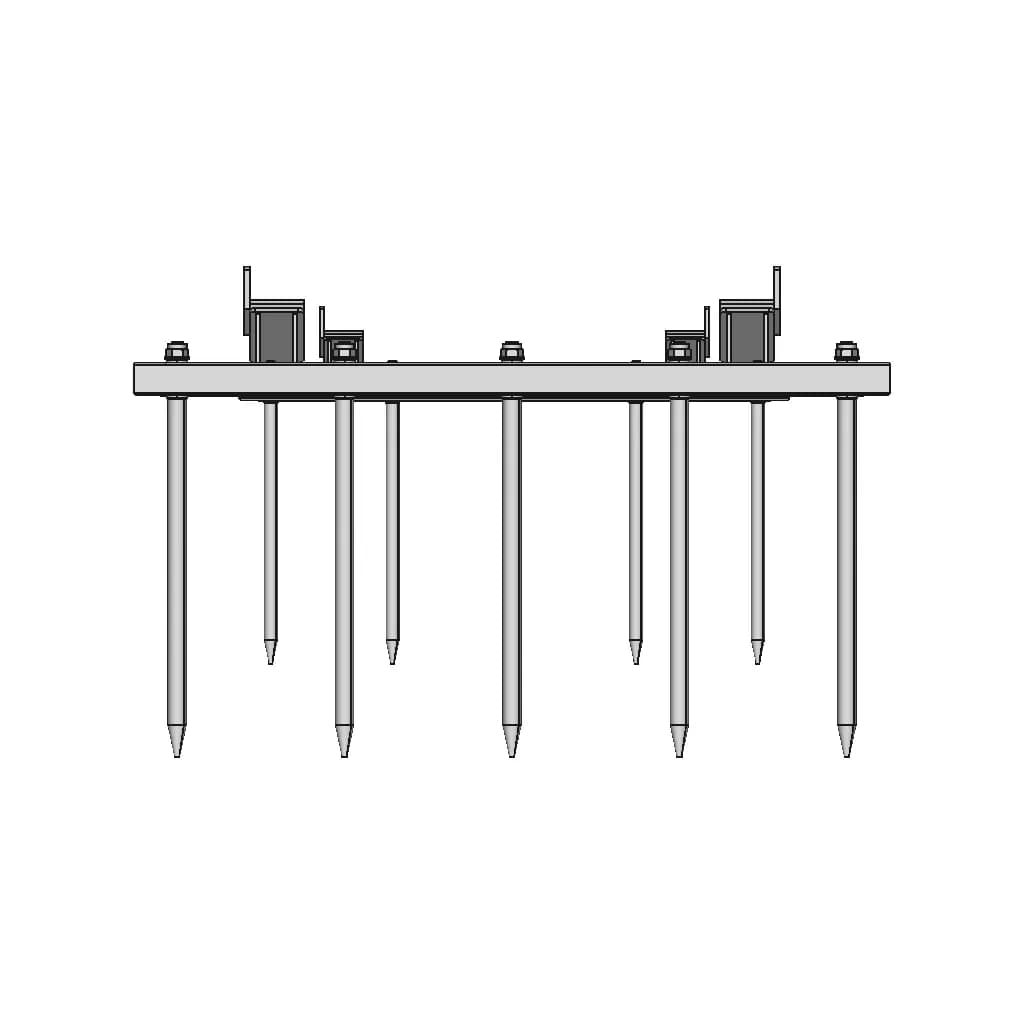 Сінажні Вила (Manure And Straw Fork) | High-Quality CAD Model_0_0_degree_snapshot