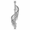 Spiral Staircase - Standard Mechanical Component_0_270_degree_snapshot