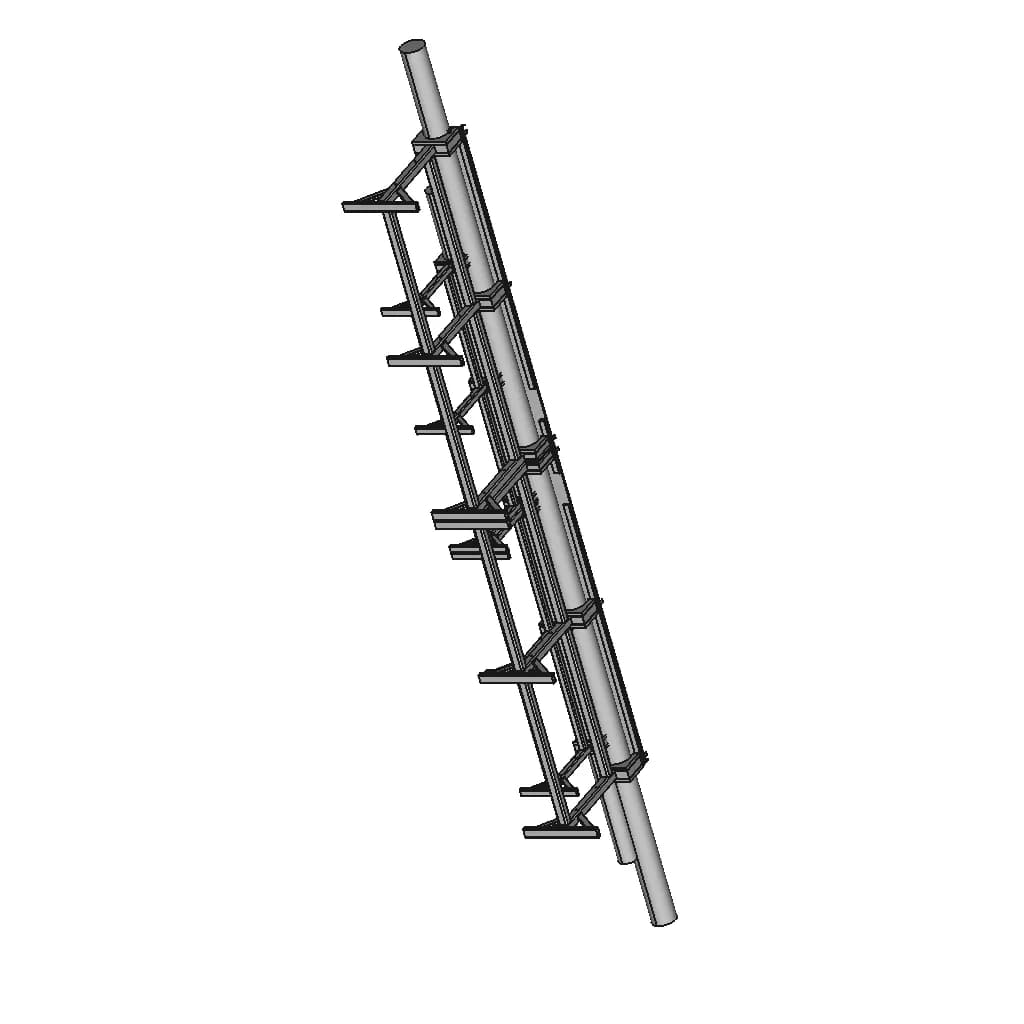 Кондуктор Для Фрезеровки Столбов - Downloadable CAD Representation_60_30_degree_snapshot