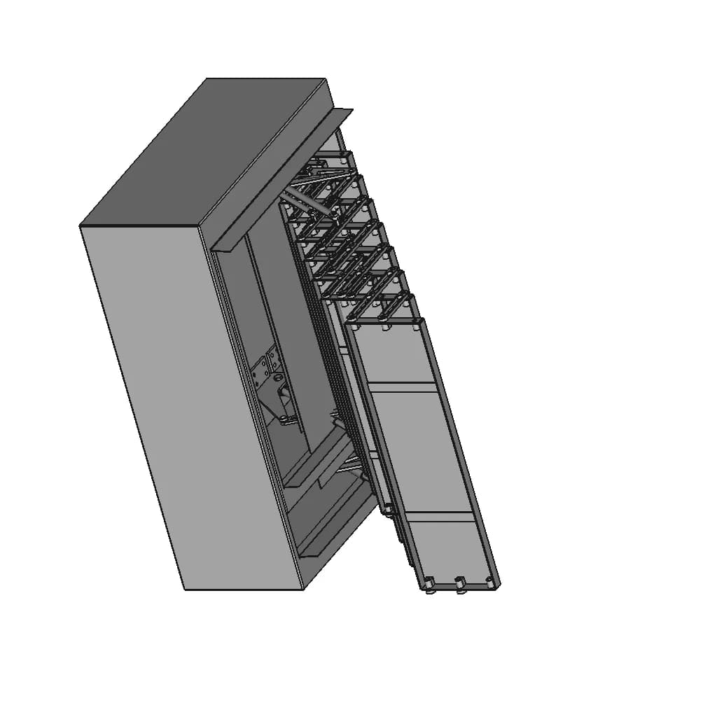 Folding Ladder - Standard Mechanical Component_60_30_degree_snapshot
