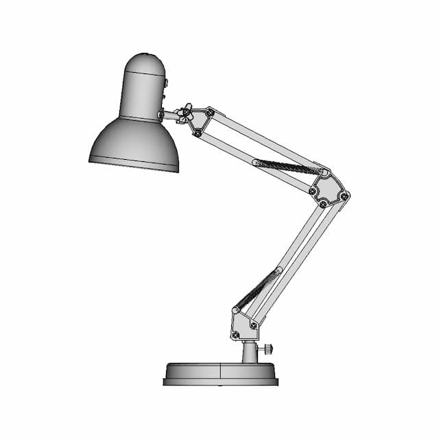 Лампа Настольная - Table Lamp - Downloadable CAD Representation