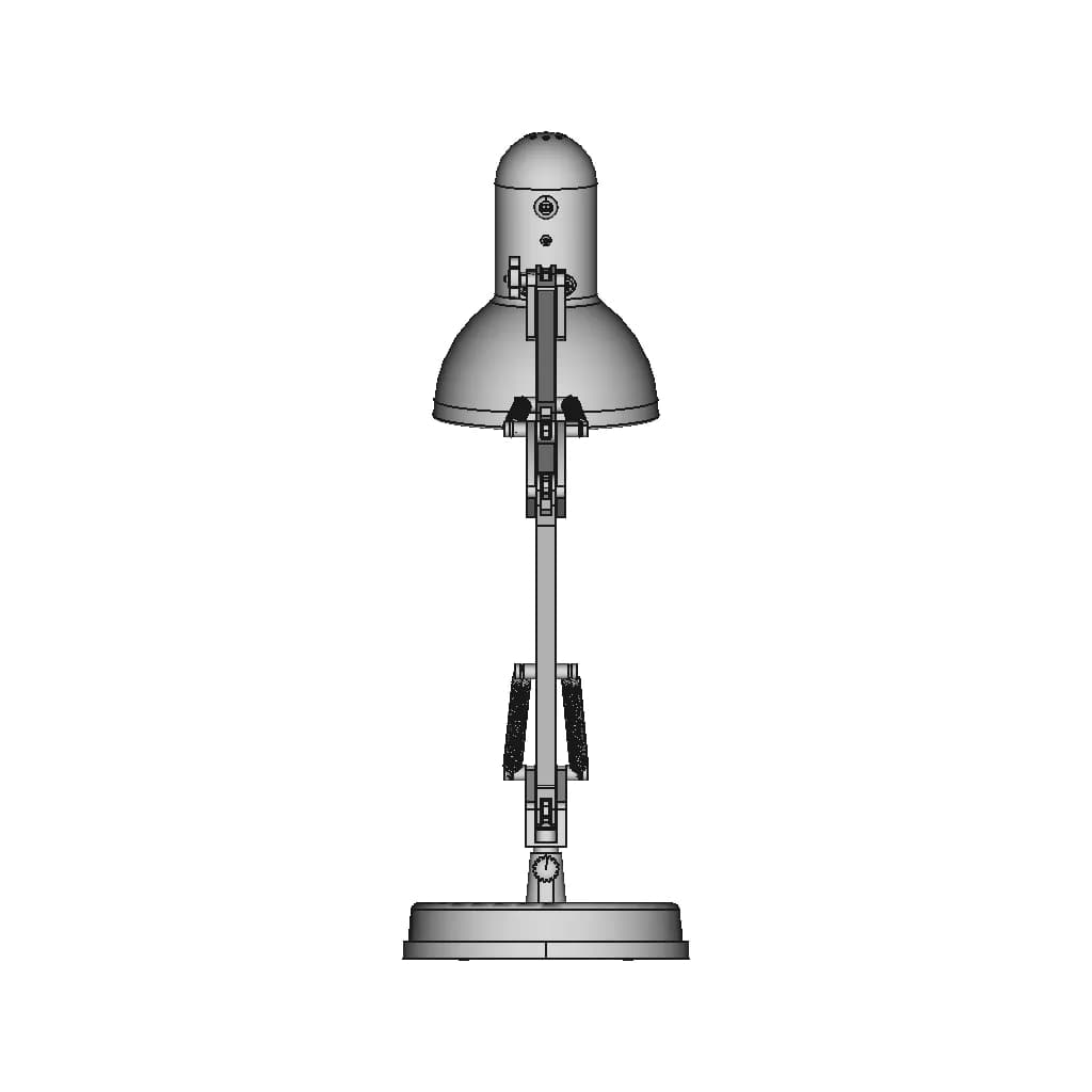 Лампа Настольная - Table Lamp - Downloadable CAD Representation_0_90_degree_snapshot