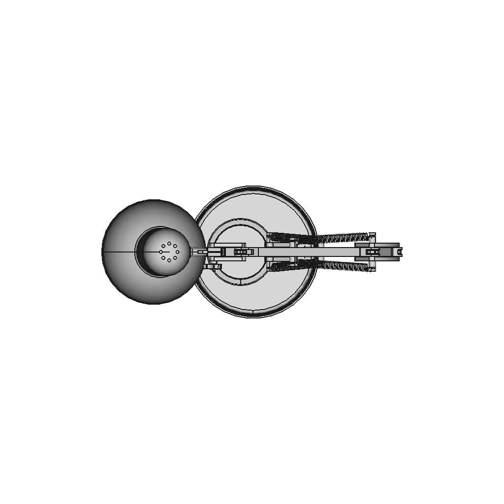 Лампа Настольная - Table Lamp - Downloadable CAD Representation_270_0_degree_snapshot