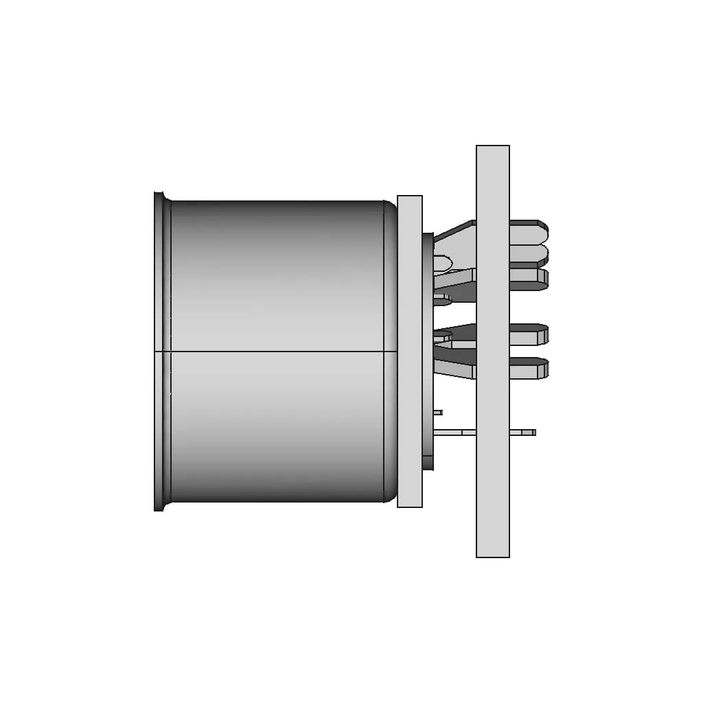 Steckdose 5 Polig Stereo - Downloadable CAD Representation_0_270_degree_snapshot