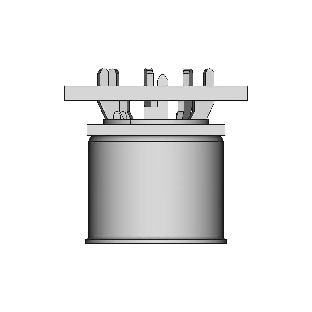 Steckdose 5 Polig Stereo - Downloadable CAD Representation_90_0_degree_snapshot