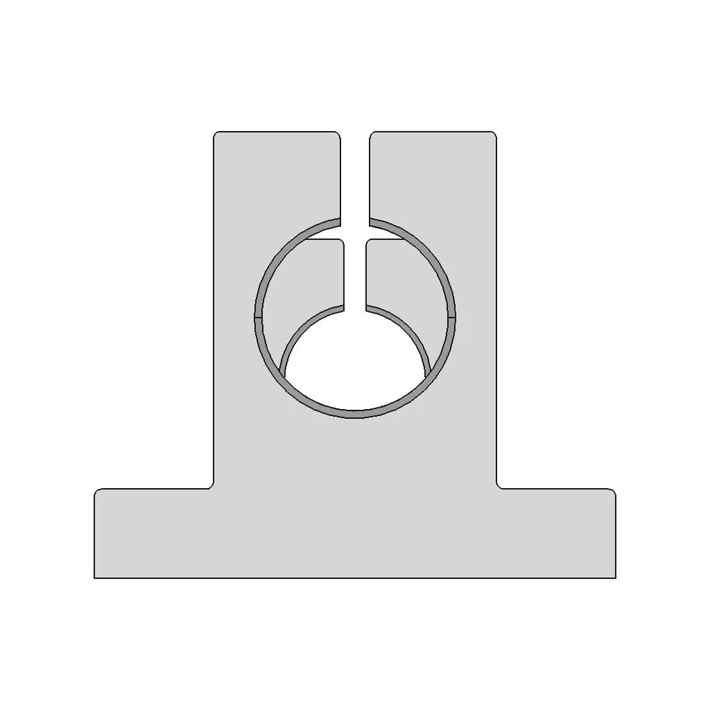 Shaft Holder Sk25 | 3D Engineering Design File_0_90_degree_snapshot