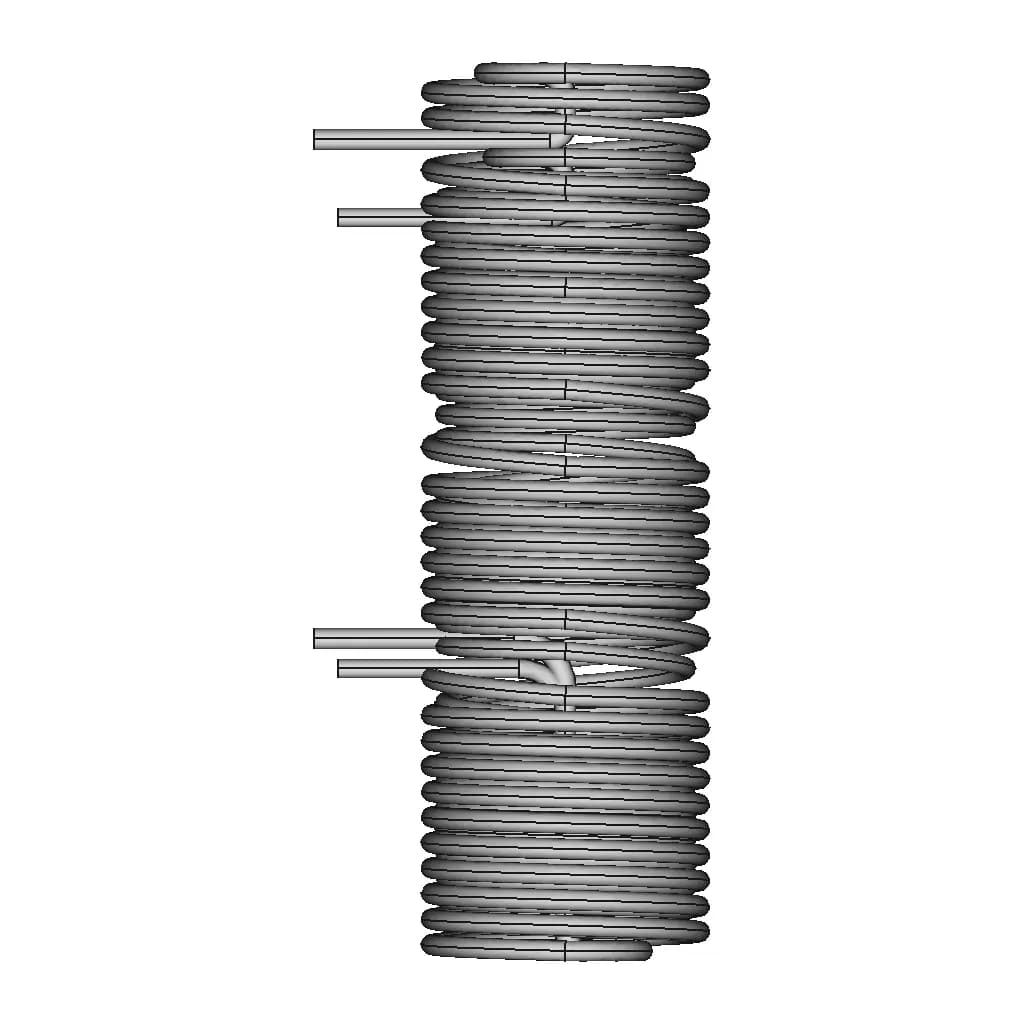 Dn 40 Sprial Hose Bundle - Standard Mechanical Component_0_0_degree_snapshot
