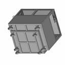 Big Tool Material Trolley With Door - Standard Mechanical Component_60_30_degree_snapshot