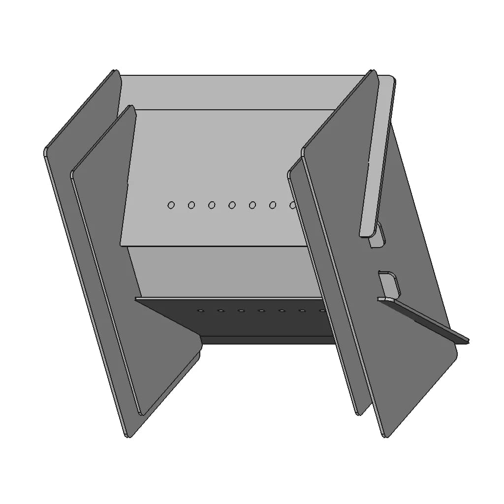 Чаша Костровая - Bonfire Bowl | High-Quality CAD Model_60_30_degree_snapshot