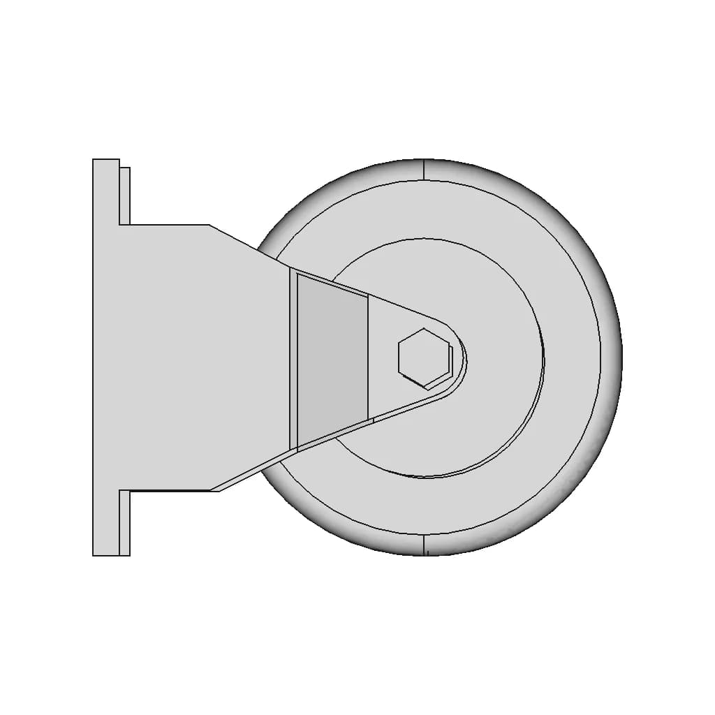 Burr Trolley . - Downloadable CAD Representation_0_90_degree_snapshot