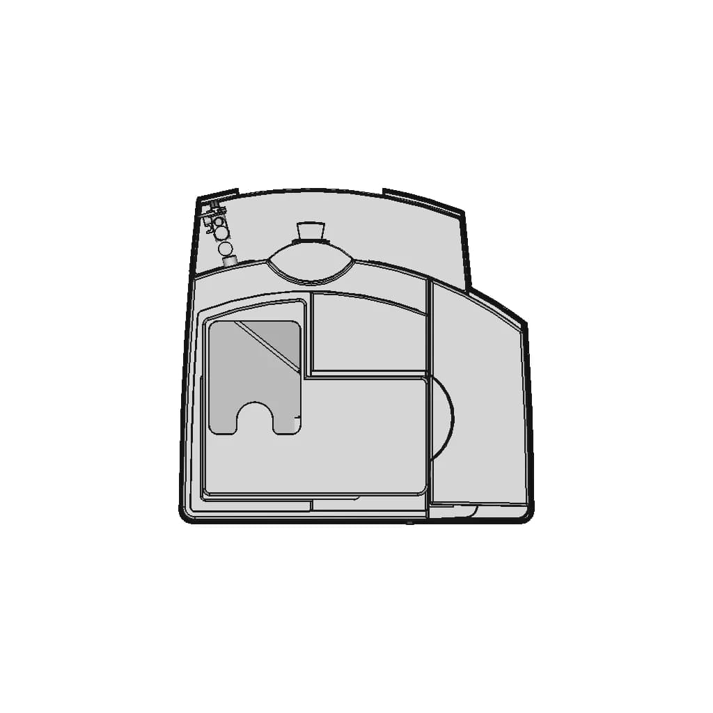 Kaffee Behälter Xxl Für Jura Impressa Xs9 - Downloadable CAD Representation_0_0_degree_snapshot
