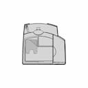 Kaffee Behälter Xxl Für Jura Impressa Xs9 - Downloadable CAD Representation_0_0_degree_snapshot