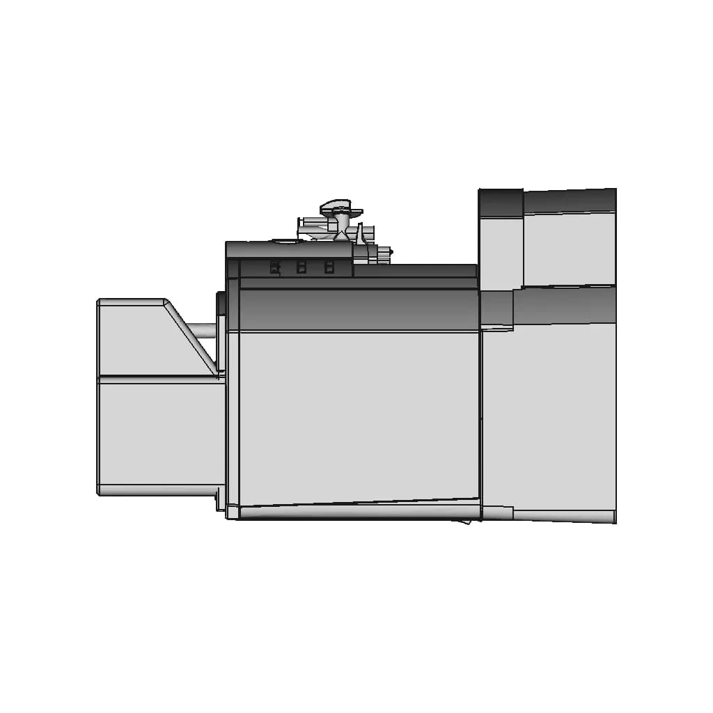 Kaffee Behälter Xxl Für Jura Impressa Xs9 - Downloadable CAD Representation_0_90_degree_snapshot