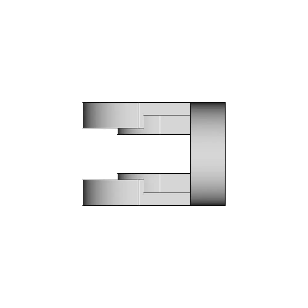 Dual-Arm Clevis Bracket For Pivot Mechanisms - Standard Mechanical Component_0_90_degree_snapshot