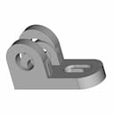 Dual-Arm Clevis Bracket For Pivot Mechanisms - Standard Mechanical Component_60_30_degree_snapshot