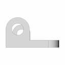 Dual-Arm Clevis Bracket For Pivot Mechanisms - Standard Mechanical Component_90_0_degree_snapshot
