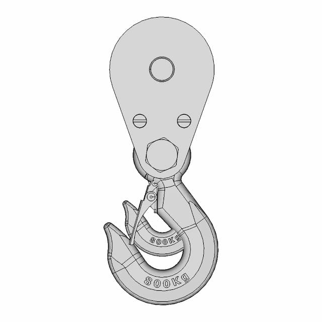 Hook, Winch (Arebos, Güde, Einhell) | 3D Engineering Design File