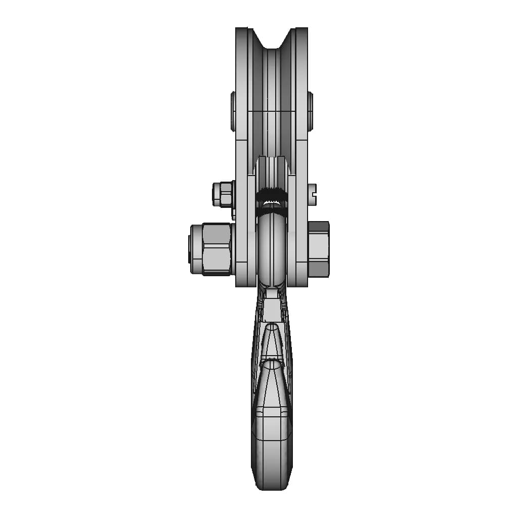 Hook, Winch (Arebos, Güde, Einhell) | 3D Engineering Design File_0_270_degree_snapshot