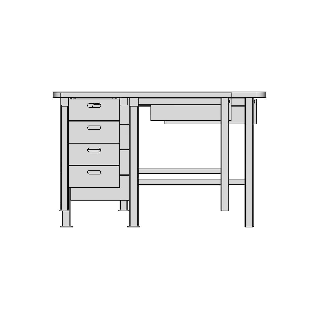 Pc Table - Downloadable CAD Representation_90_0_degree_snapshot