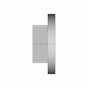 Hexagonal Coupling Washer With Central Hole | High-Quality CAD Model_0_90_degree_snapshot