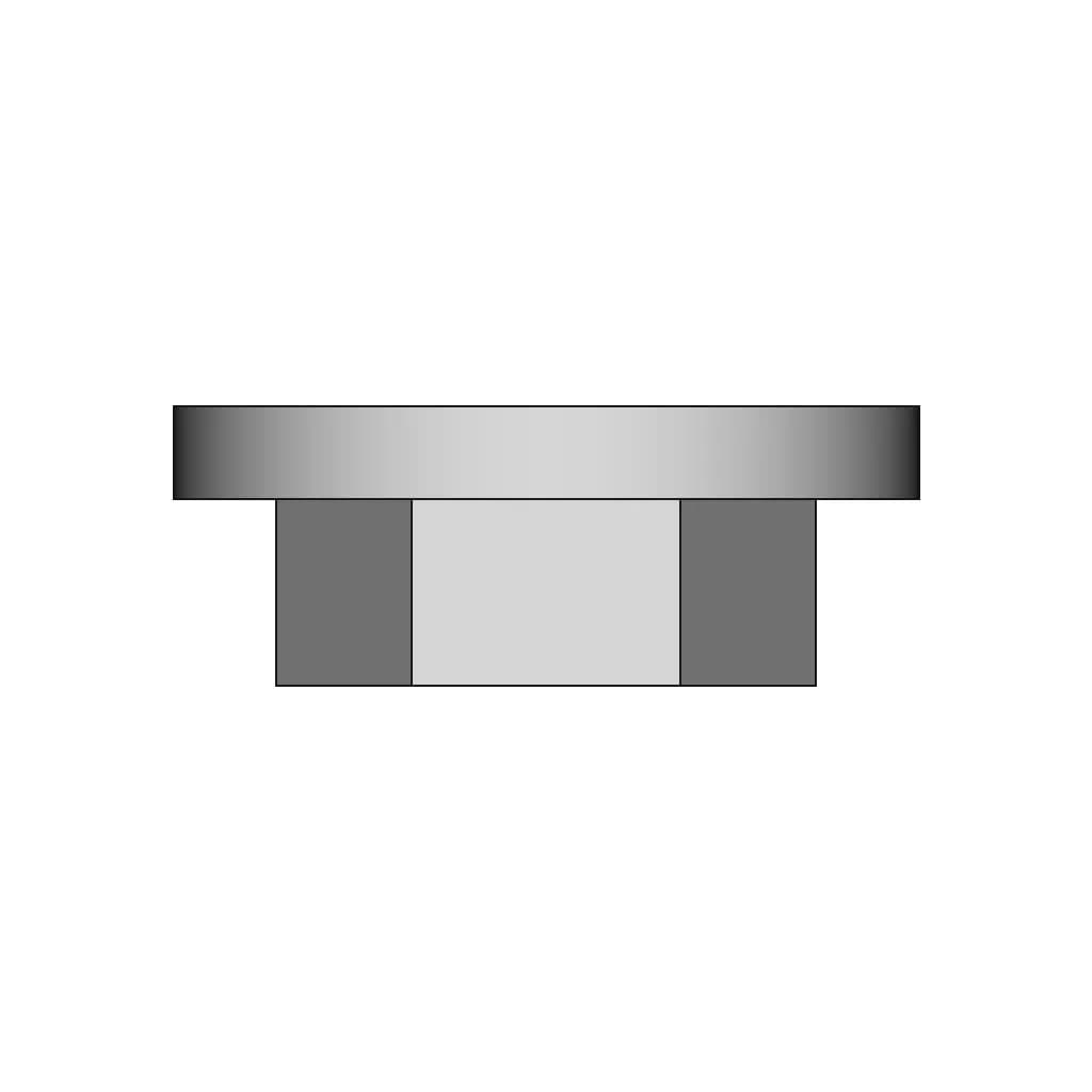 Hexagonal Coupling Washer With Central Hole | High-Quality CAD Model_270_0_degree_snapshot