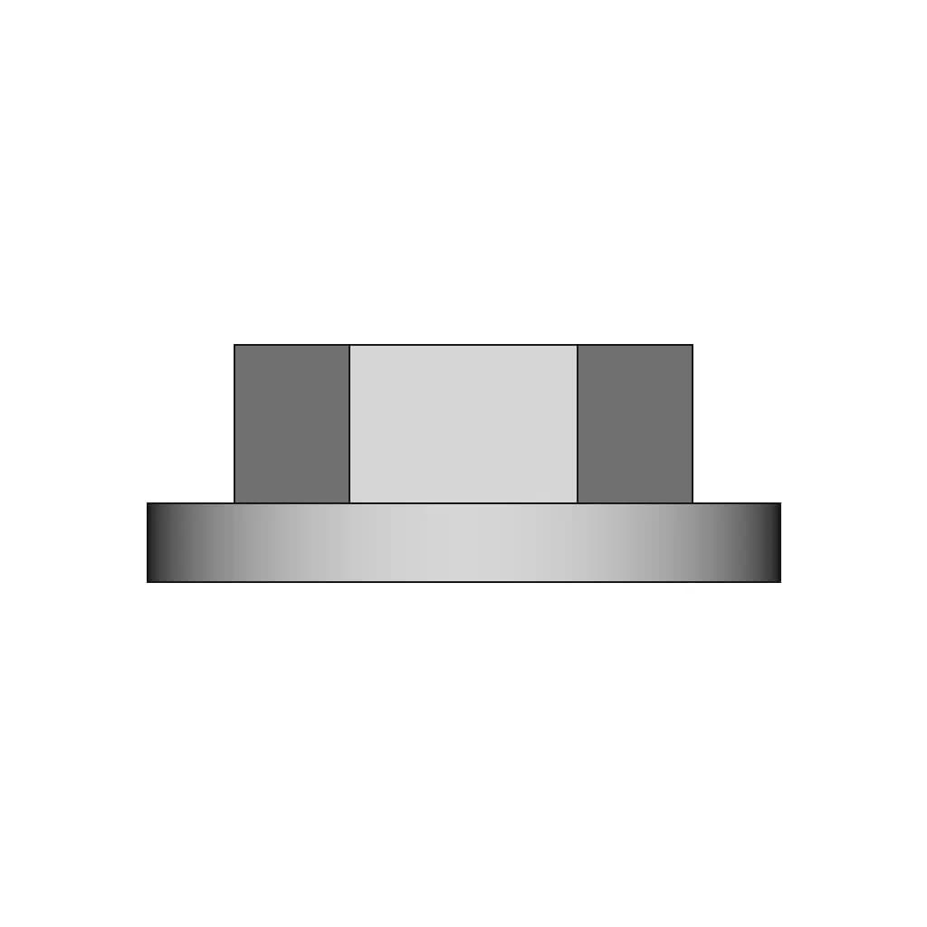 Hexagonal Coupling Washer With Central Hole | High-Quality CAD Model_90_0_degree_snapshot