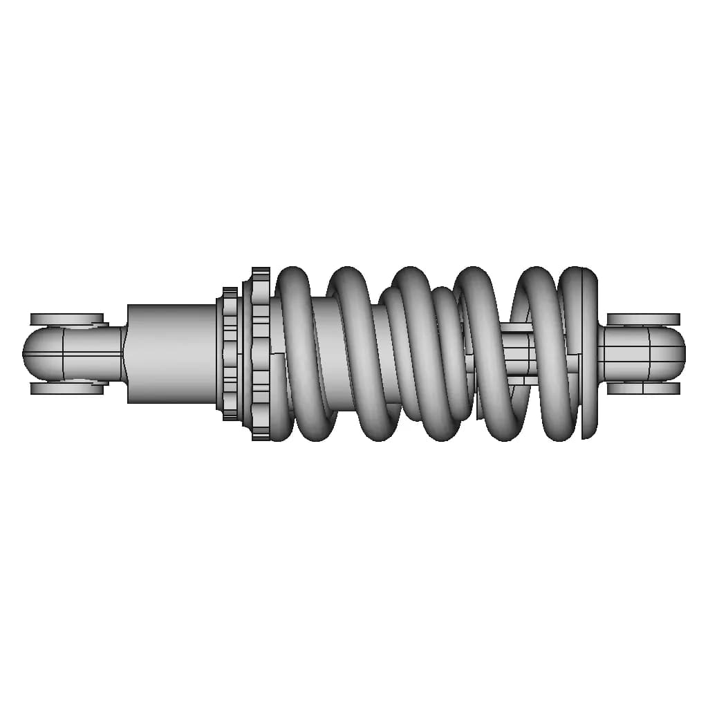 Амортизатор 150Мм | High-Quality CAD Model_0_270_degree_snapshot