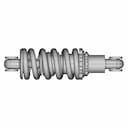 Амортизатор 150Мм | High-Quality CAD Model_0_90_degree_snapshot