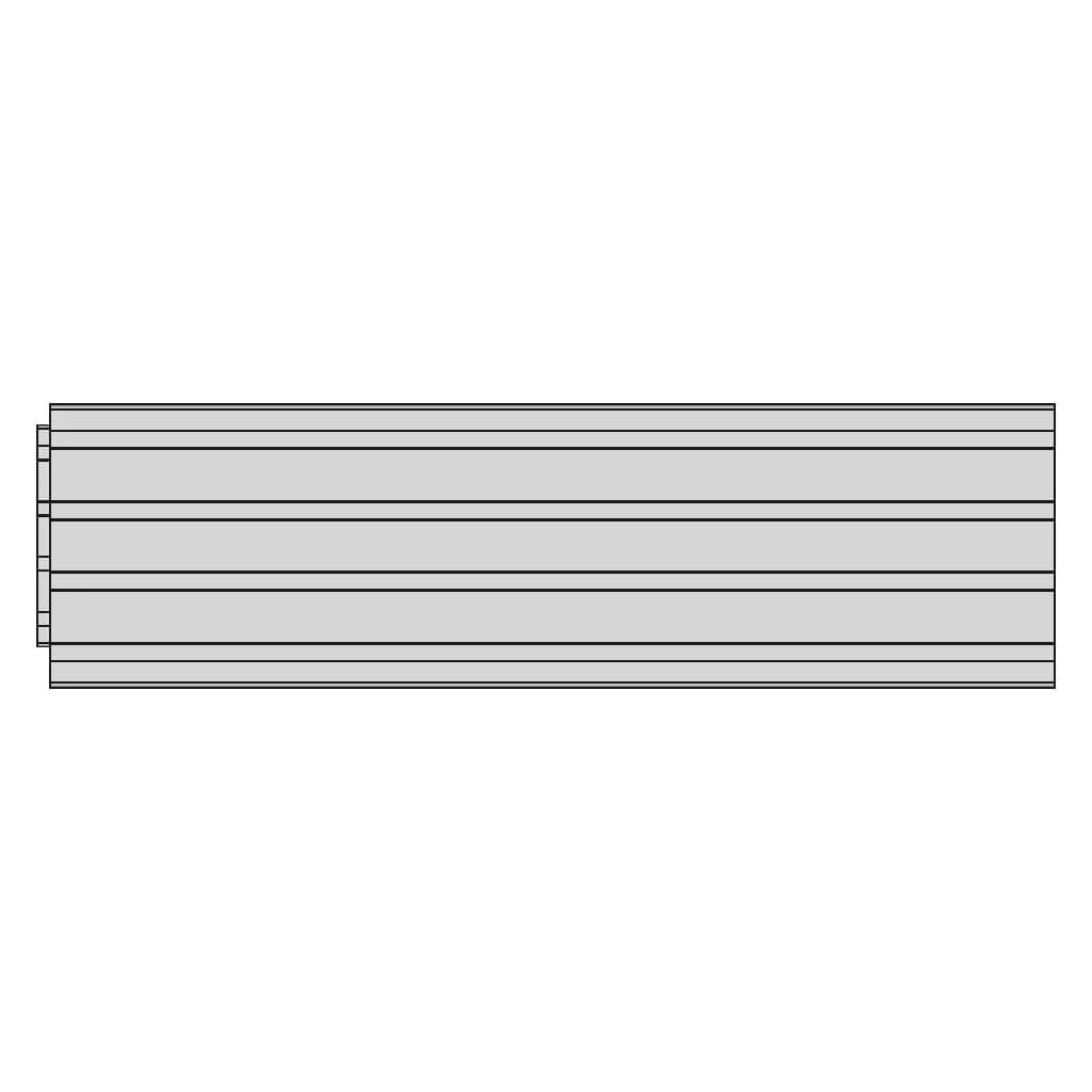 30X120 B-Type Slot 8 Nut 8 Aluminium Profile | High-Quality CAD Model_0_90_degree_snapshot