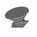 Circular Coffee Table 1 - Downloadable CAD Representation_60_30_degree_snapshot