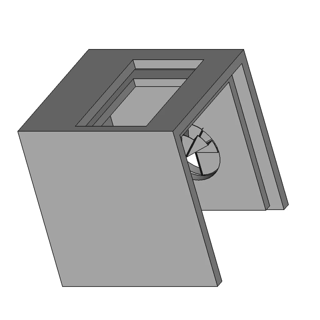 Spiral Staircase | High-Quality CAD Model_60_30_degree_snapshot