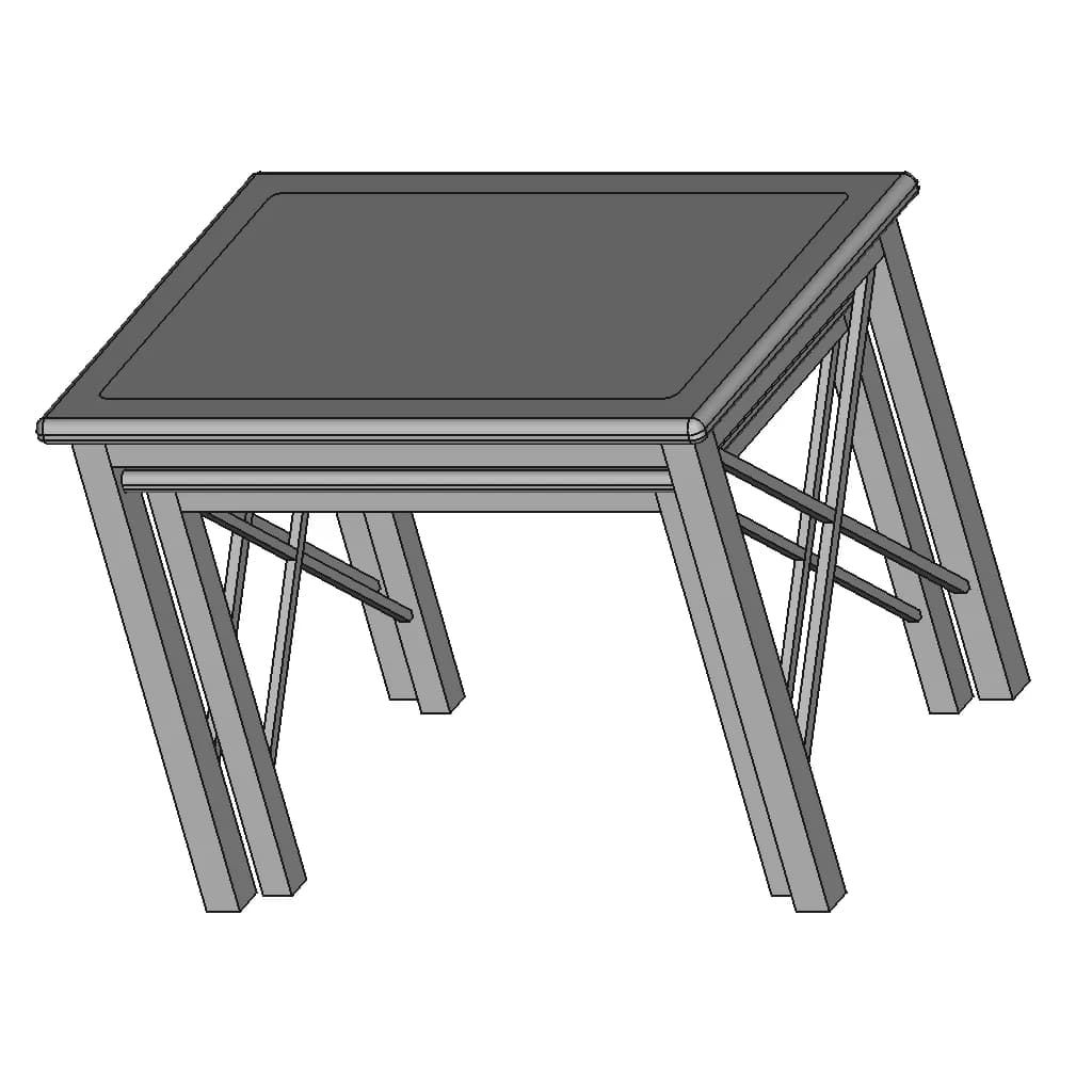 Marble Coffee Table | 3D Engineering Design File_60_30_degree_snapshot