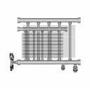 Custom Radiator, 2-Pipe Steam - Downloadable CAD Representation_0_90_degree_snapshot