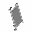 Custom Radiator, 2-Pipe Steam - Downloadable CAD Representation_60_30_degree_snapshot