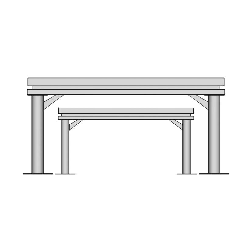 Fixture T Slot Table With 4 T Slots Cast Iron Plate 2M X 1M | 3D Engineering Design File