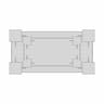 Fixture T Slot Table With 4 T Slots Cast Iron Plate 2M X 1M | 3D Engineering Design File_90_0_degree_snapshot