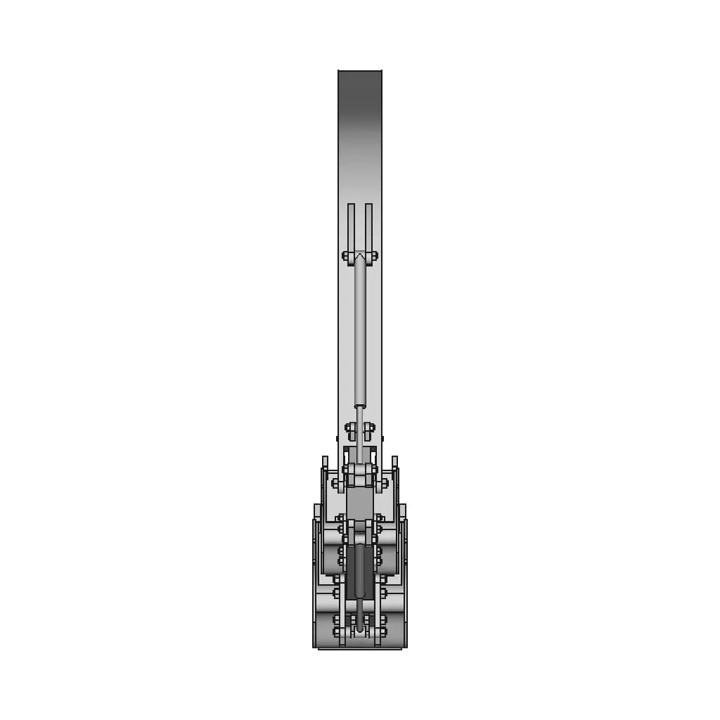 Excavator Cad Model - Standard Mechanical Component_0_0_degree_snapshot