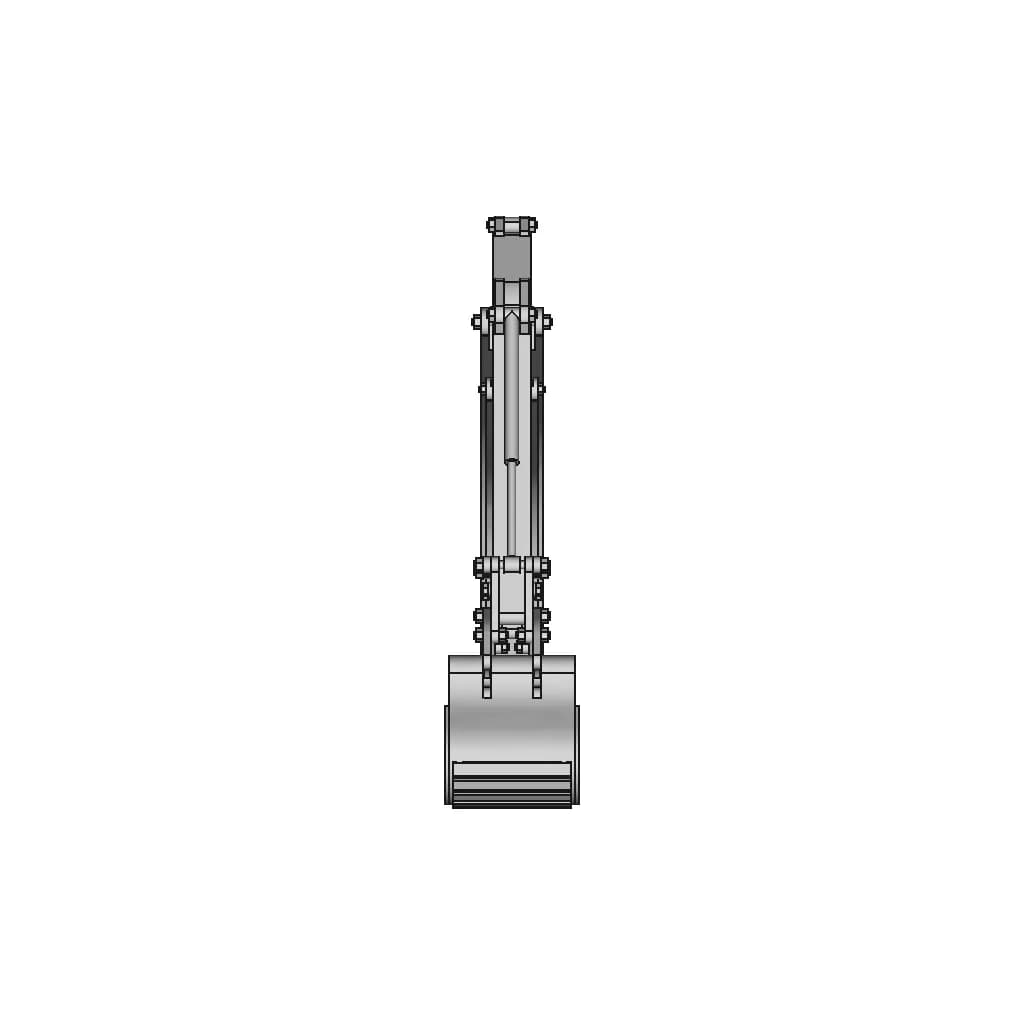 Excavator Cad Model - Standard Mechanical Component_90_0_degree_snapshot