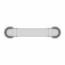 Hand Towel Bar | High-Quality CAD Model_0_0_degree_snapshot