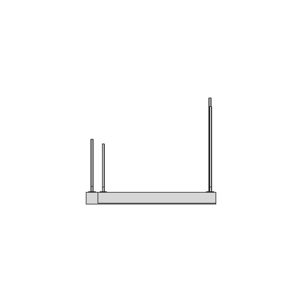Metal Fence (Parametric) | High-Quality CAD Model_0_270_degree_snapshot