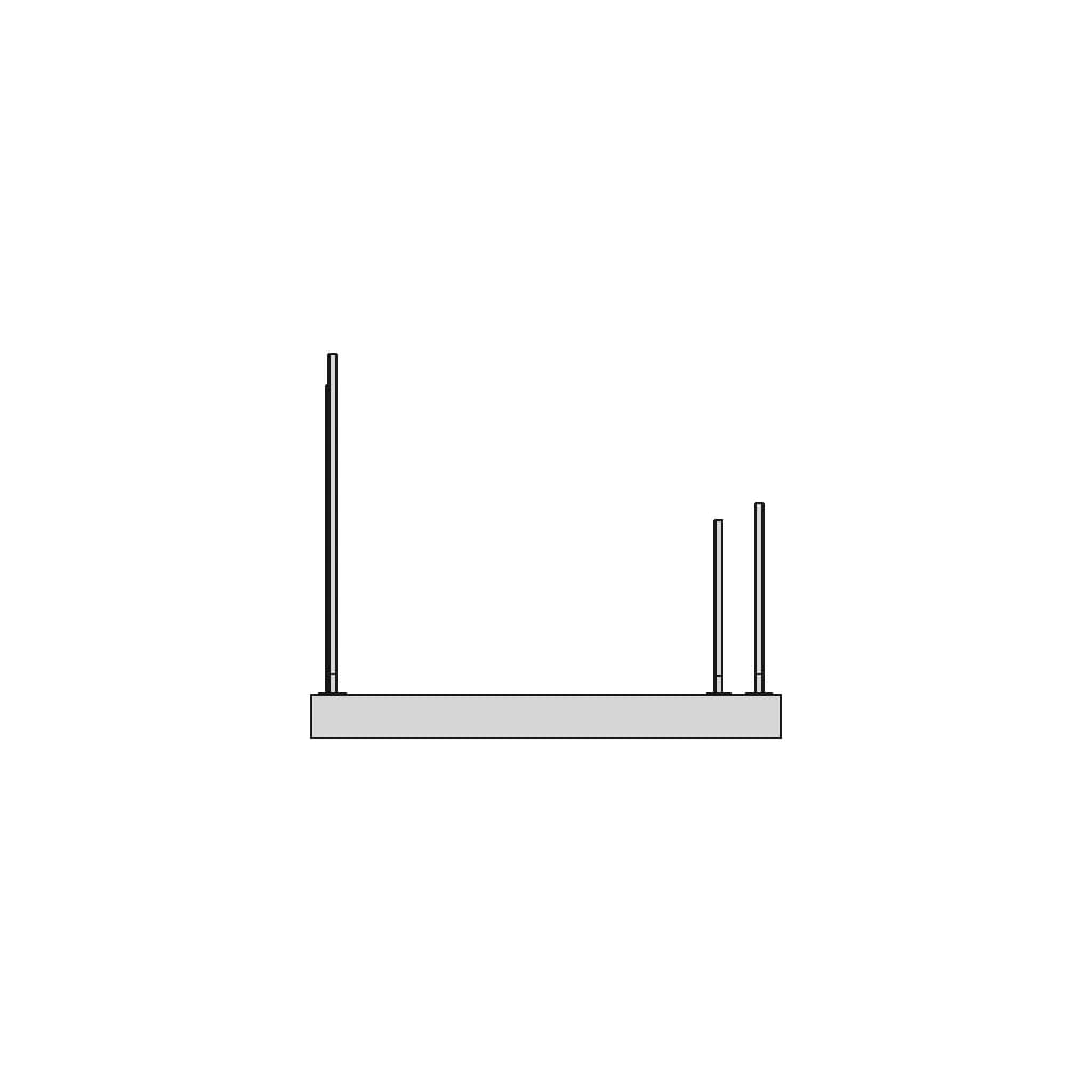 Metal Fence (Parametric) | High-Quality CAD Model_0_90_degree_snapshot