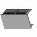 Metal Fence (Parametric) | High-Quality CAD Model_60_30_degree_snapshot