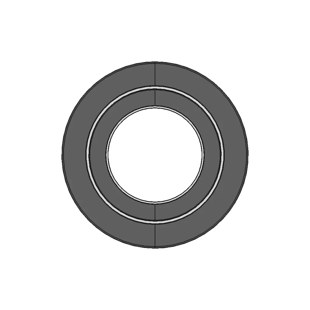 103 Mm Od To 76 Mm Od Air Duct Adapter | High-Quality CAD Model_0_270_degree_snapshot