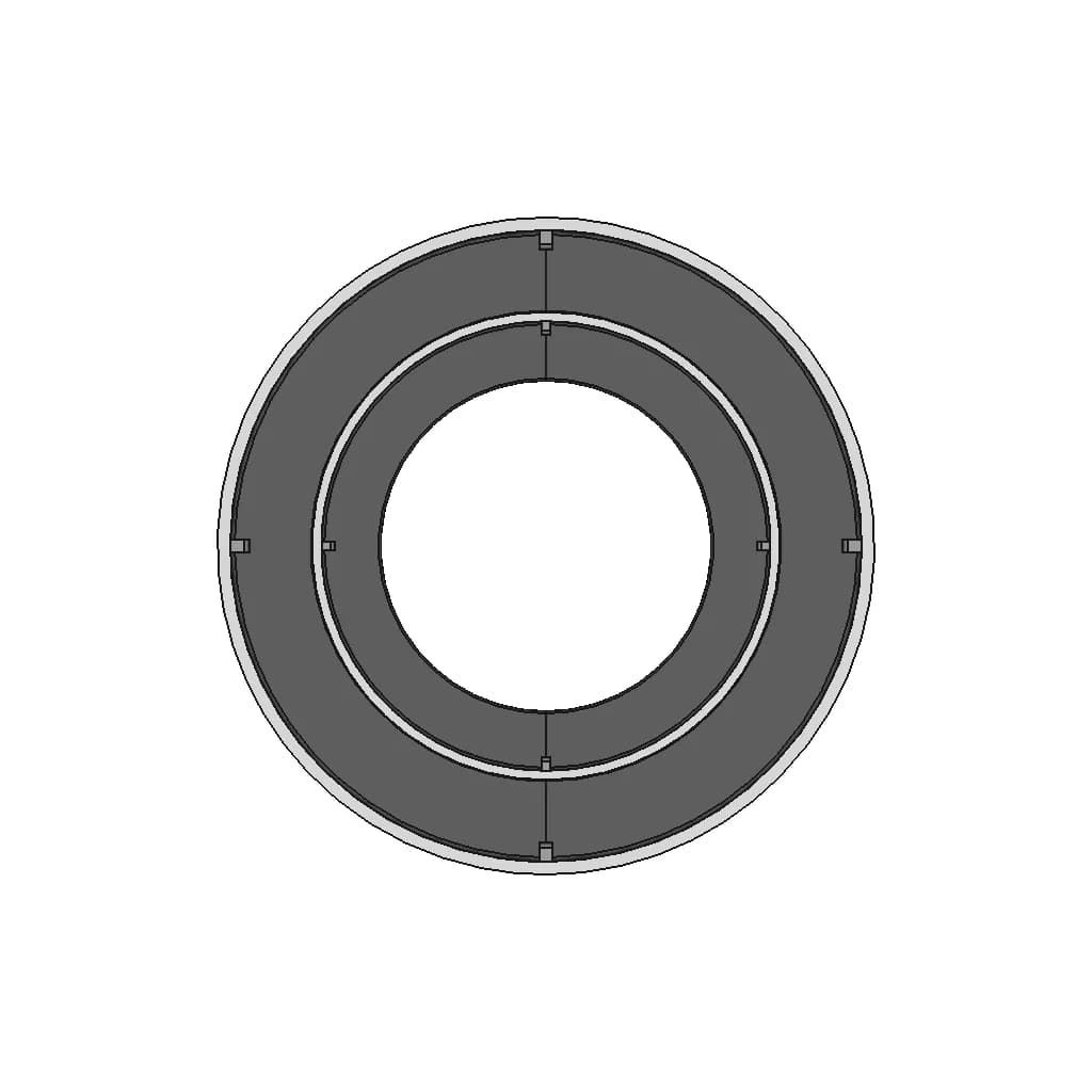 103 Mm Od To 76 Mm Od Air Duct Adapter | High-Quality CAD Model_0_90_degree_snapshot