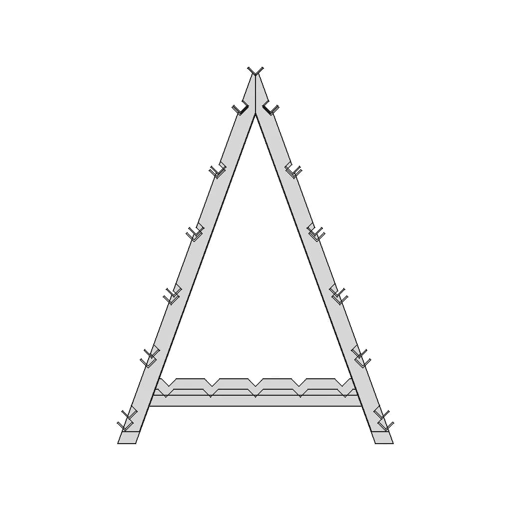 Estante Para Material Redondo - Standard Mechanical Component_90_0_degree_snapshot