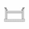 Hitsauspöytä 1200X800 16 Mm Reiät. Welding Table 1200X800 16 Mm Holes. - Standard Mechanical Component_270_0_degree_snapshot