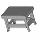 Hitsauspöytä 1200X800 16 Mm Reiät. Welding Table 1200X800 16 Mm Holes. - Standard Mechanical Component_60_30_degree_snapshot