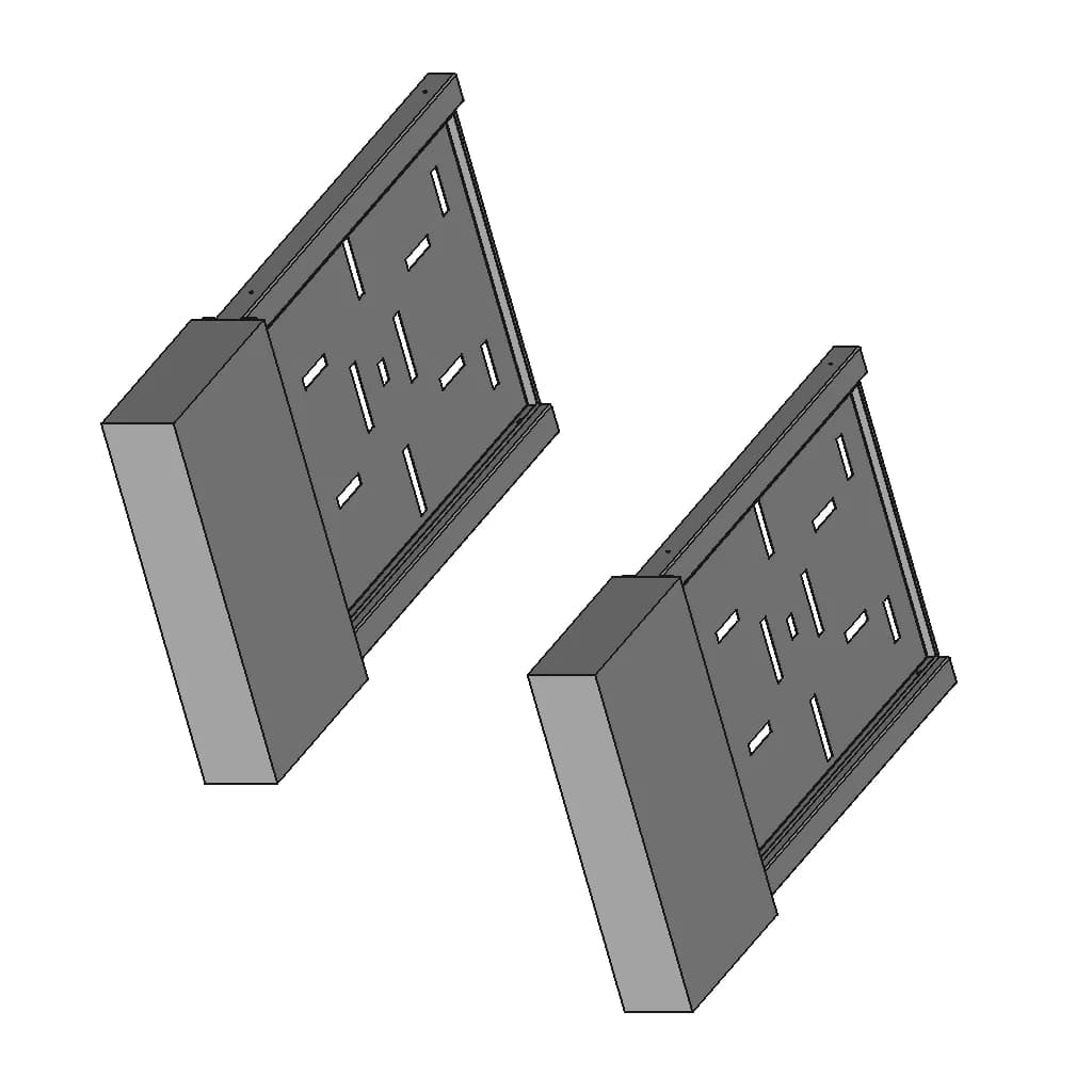 Fence | High-Quality CAD Model_60_30_degree_snapshot