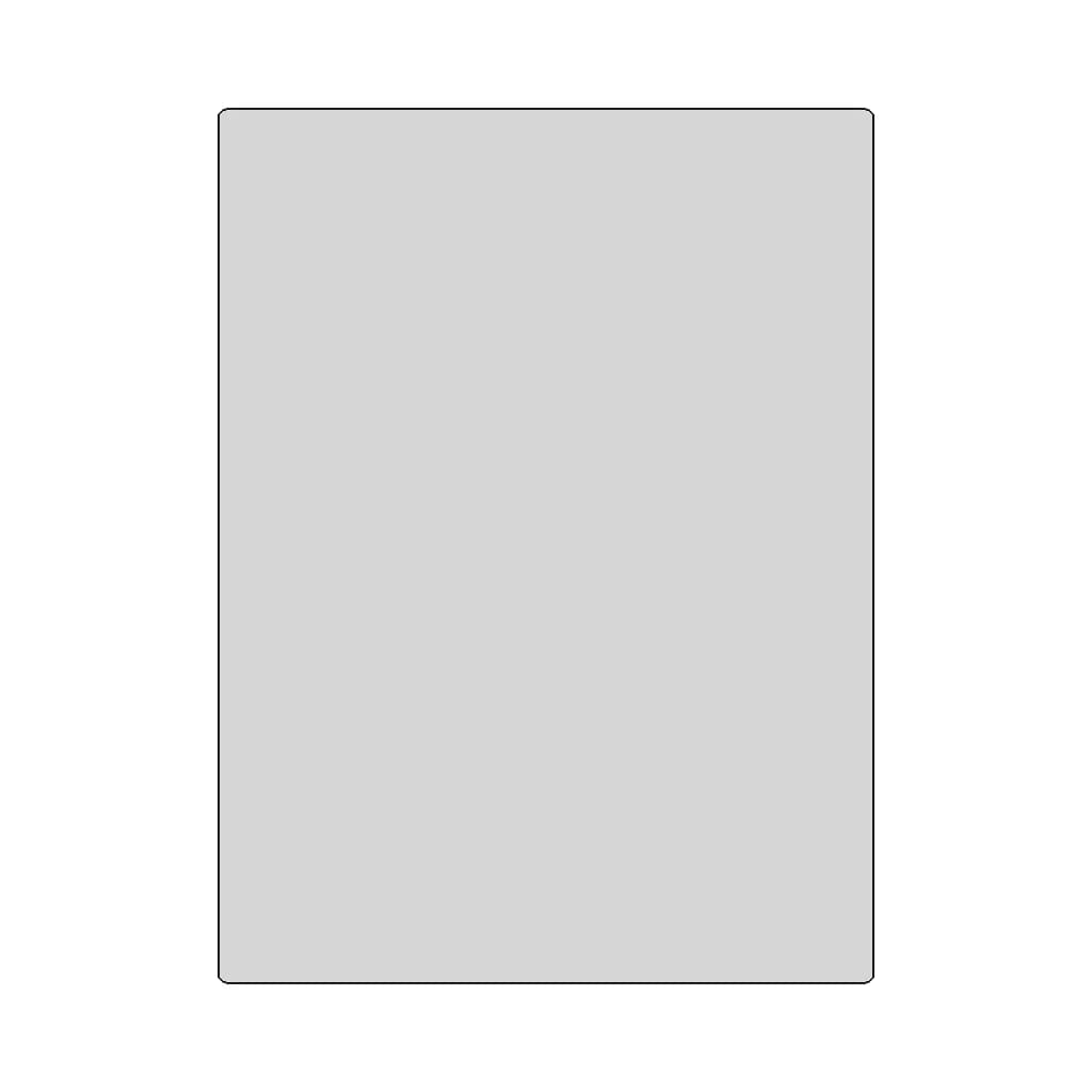 Acrylic Mirror, 300 Mm X 400 Mm - Standard Mechanical Component_0_0_degree_snapshot