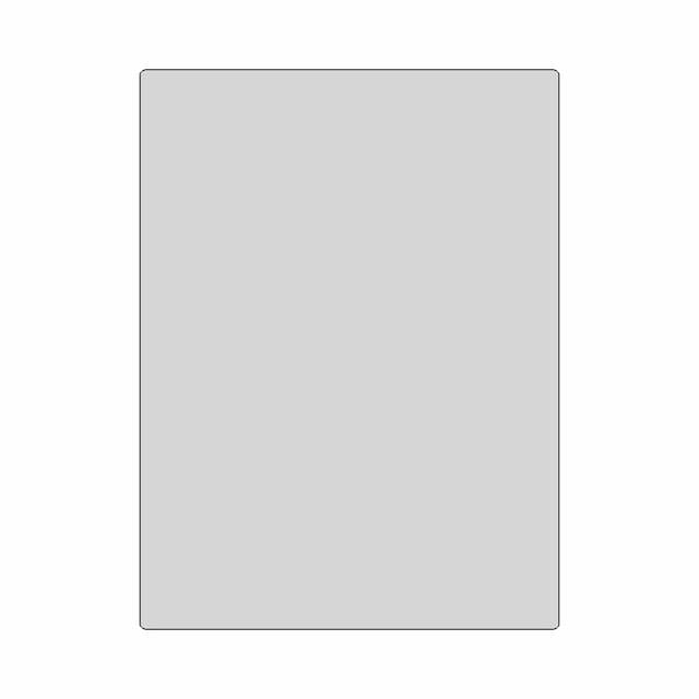 Acrylic Mirror, 300 Mm X 400 Mm - Standard Mechanical Component